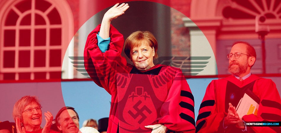 Merkel attacks Trump's unilateral world view in Harvard speech