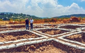 A ‘game changer’: Vast, developed 9,000-year-old settlement found near Jerusalem Remains of Neolithic site near Motza, the largest ever discovered in Israel, show mix of agriculture, hunting, animal husbandry — a society at its peak, say archaeologists