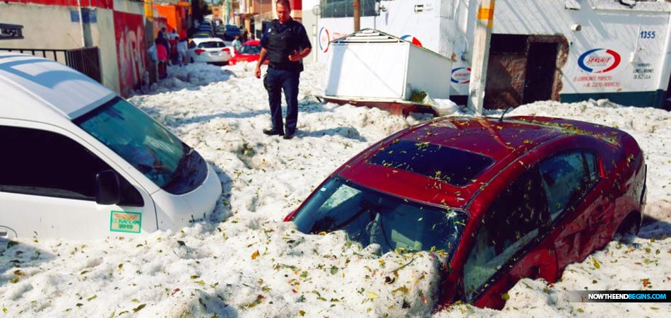 Freak hailstorm buries Mexican city Guadalajara in 7 feet of slush