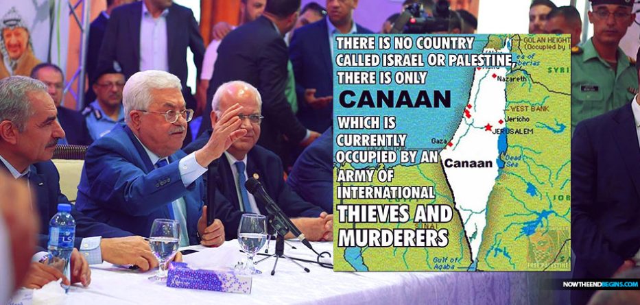 Palestinian Authority President Mahmoud Abbas is claiming that his people are historically at home in Israel.