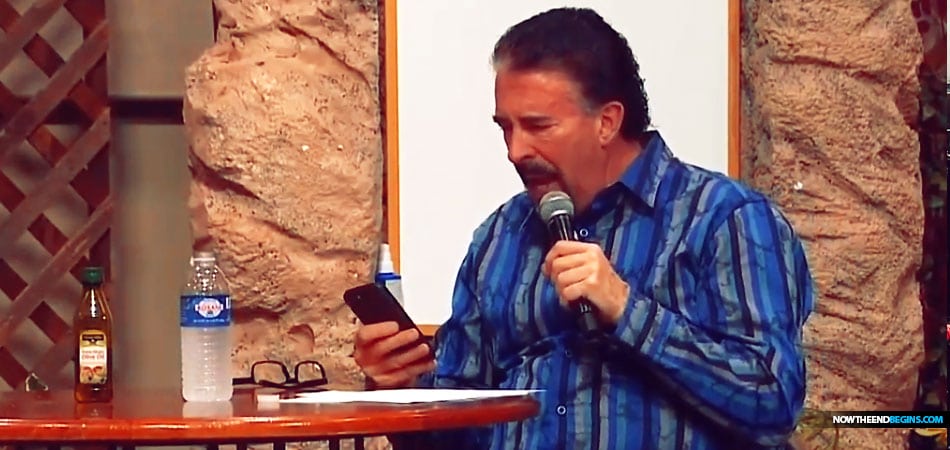 Perry Stone Checks His Phone While Speaking in Tongues