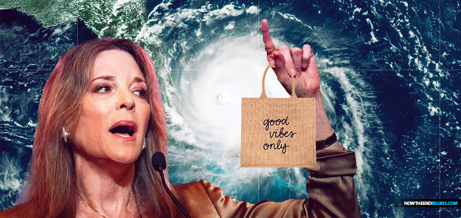 Presidential candidate Marianne Williamson credits ‘the power of the mind’ for pushing Hurricane Dorian off of the U.S. coast