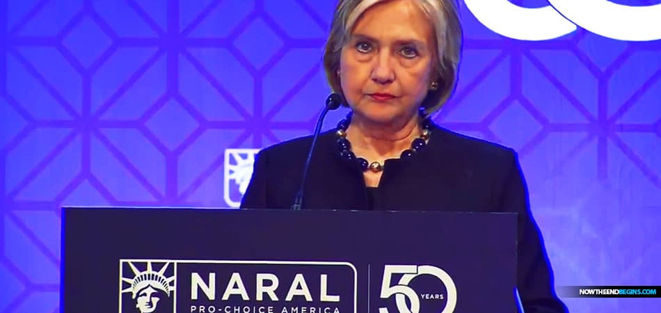 Hillary Clinton Wins Pro-Abortion “Lifetime Achievement” Award, Calls Killing Babies a Human Right