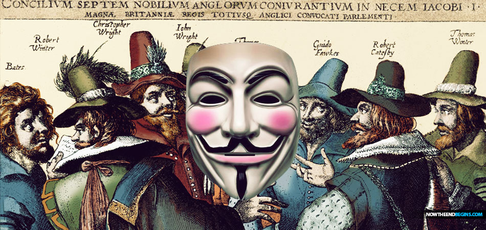 Jesuits hired Guy Fawkes to kill King James Bible on November 5, 1605