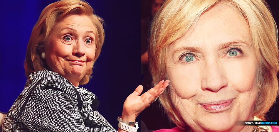 What is the secret of Hillary Clinton's strangely plumped-up-cheeks?