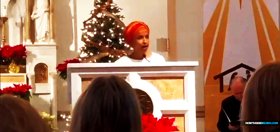 Muslim Ilhan Omar Reads Islamic Prayer At Catholic Church Chrislam Prayer Service