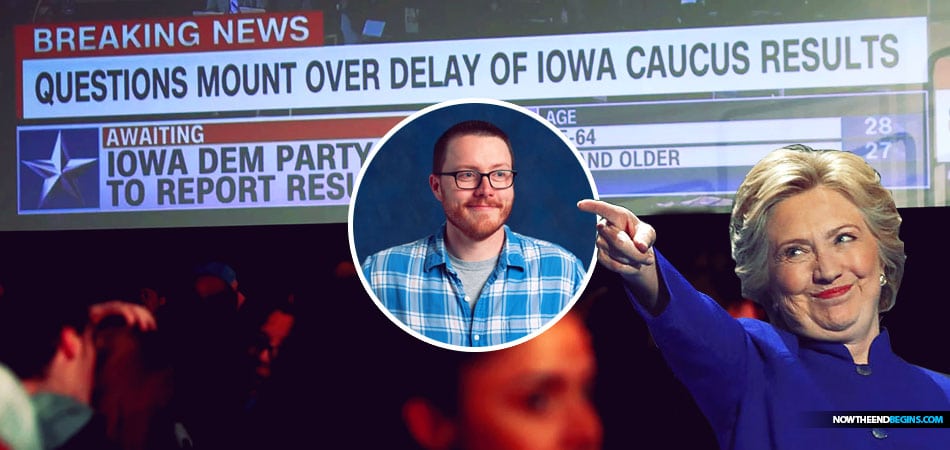 pp blamed for botched Iowa caucus created by Hillary Clinton campaign alum