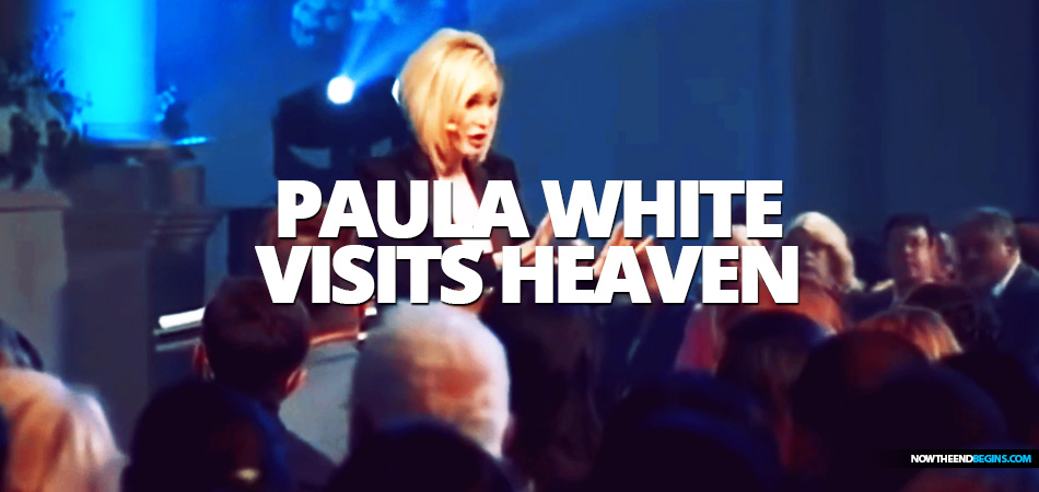 Presidential spiritual adviser Paula White claims to have recently been transported to the Throne Room of Heaven, where she received a new mantle and anointing from God.