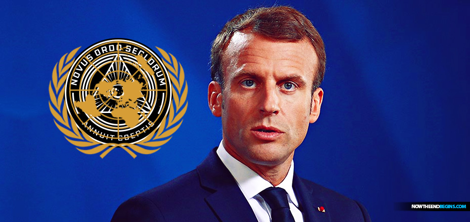 42-year-old president of France, Emmanuel Macron, who has faced many challenges governing his country, is now positioning himself to take over the mantle of global New World Order leader.