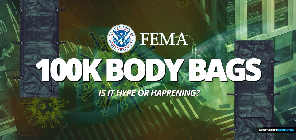 The Pentagon and FEMA are seeking to provide as many as 100,000 military-style body bags for potential civilian use as the U.S. warns that deaths could soar in the coming weeks from the COVID-19 coronavirus pandemic.