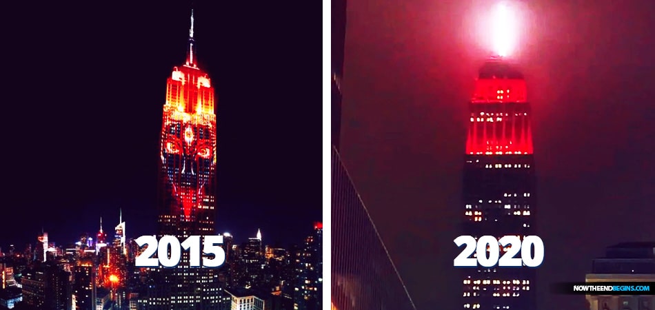 In 2015, the Empire State Building was lit up in spectacular fashion with the image of Kali, the Hindu goddess of death. It was almost as if they were inviting her in. In 2020, that same Empire State Building is flashing a red distress signal.