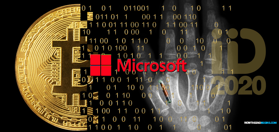 Microsoft who funds ID2020 files patent for the buying and selling of bitcoin cryptocurrency that works by a device attached to the human body that interacts with a computer network system. Bill Gates.