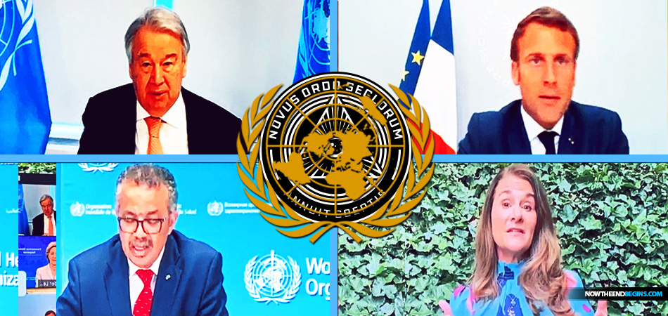 Today the United Nations unveiled its COVID-19 Global Vaccination Response Team, and who do we see at the top of the food chain? French president Emmanuel Macron, who has already declared his desire to lead the New World Order, and Melinda Gates who wants to give everyone a vaccination and digital ID. 