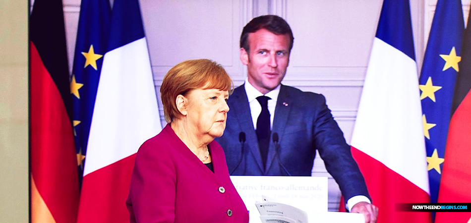 German Chancellor Angela Merkel and French President Emmanuel Macron announced the proposal on Monday to create a coronabond