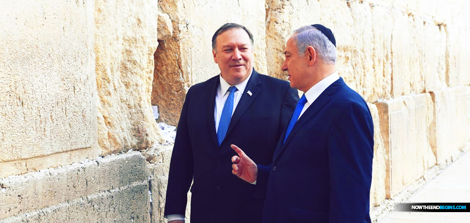 US Secretary of State Mike Pompeo visited Israel Wednesday for talks with leaders on plans to annex swathes of Judea and Samaria in the West Bank, which has been rocked by two days of deadly violence.