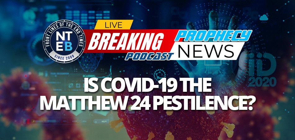 On this episode of the NTEB Prophecy News Podcast, we are looking into the 'beginning of sorrows' in Matthew 24, with some of the only verses in the entire chapter that can be rightly divided and applied to the Church Age, and examine the COVID-19 phenomenon in light of the prophesied 'pestilences' that Jesus said would precede the time of Jacob's trouble. Our time. 