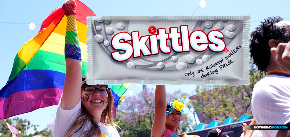 Skittles ditches the rainbow to celebrate the LGBTQ+ community for Pride Month with gay activist group GLAAD.