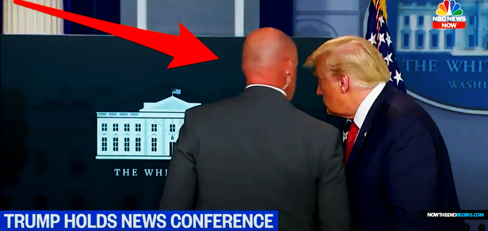 president-trump-removed-from-briefing-after-secret-service-shoot-armed-man-trying-to-gain-access-white-house-august-10-2020