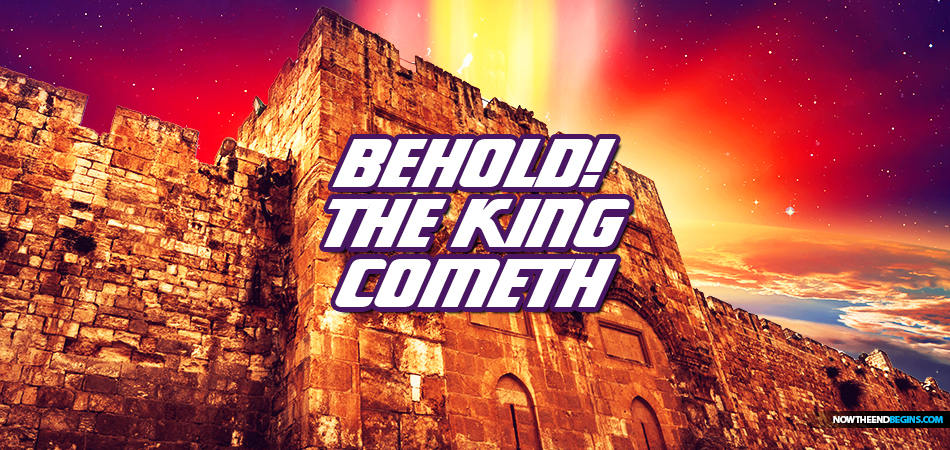 yeshua-messiah-king-jesus-returns-second-coming-opens-eastern-gate-jerusalem-battle-armageddon-defeats-antichrist-revelation-19-ezekiel-44-king-james-bible-nteb