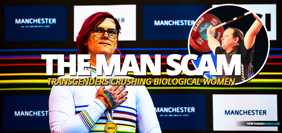 male-transgenders-competing-with-biological-women-ruining-sports-america-sodom-gomorrah-end-times-lgbtq-Rachel-McKinnon-laurel-hubbard