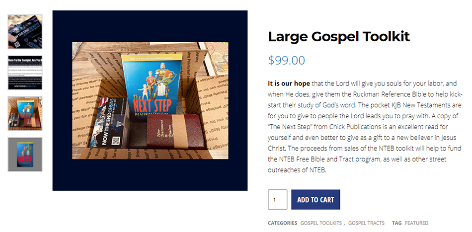 nteb-bible-believers-bookstore-saint-augustine-florida-king-james-gospel-toolkit-tracts-next-step-street-preacher