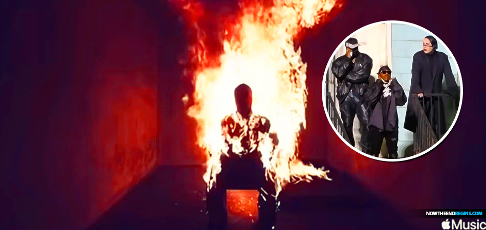 fake-christian--kanye-west-sets-himself-on-fire-donda-album-release-party-marilyn-manson-changes-name-to-ye