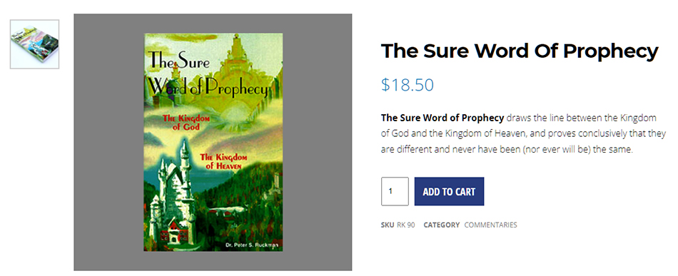 ruckman-kingdom-of-heaven-god-sure-word-of-prophecy-king-james-bible-believers-bookstore-saint-augustine-florida