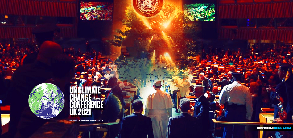 pope-francis-vatican-one-world-religion-chrislam-united-nations-cop26-climate-change-conference-2021-glasgow-antichrist-un-gaia-religion