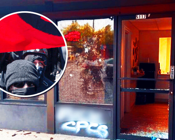 antifa-attacks-crisis-pregnancy-center-portland-after-supreme-court-roe-v-wade-decision