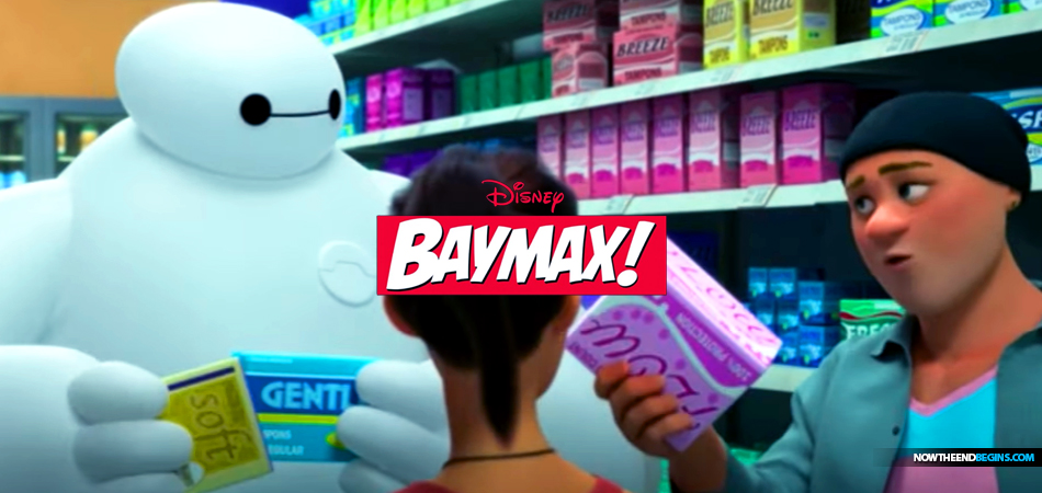 disney-plus-baymax-transgender-man-tampon-scene-grooming-kids-for-lgbtqia