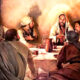 jesus-disciples-upper-room-last-supper-judas-son-of-perdition-goes-down-out-into-night-darkness-pretribulation-rapture-church