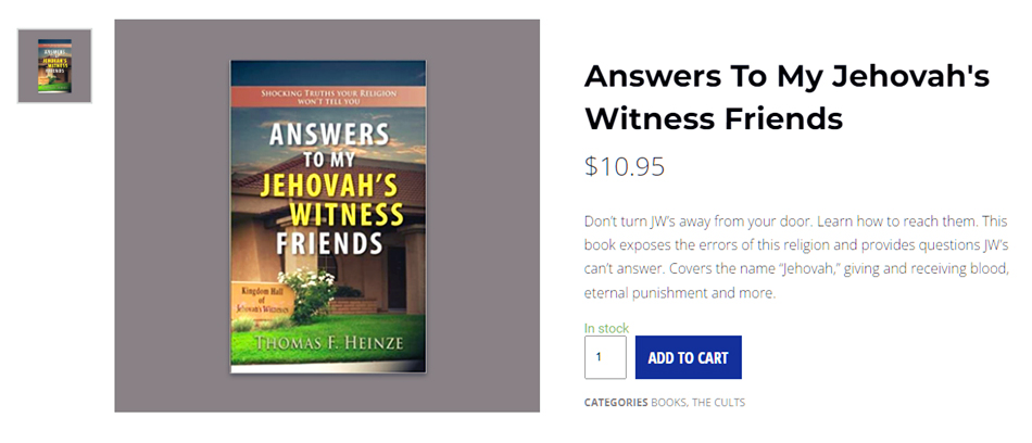 jehovahs-witness-answers-to-my-friends-biblical-christianitry-nteb-bible-believers-bookstore-saint-augustine-florida-32095