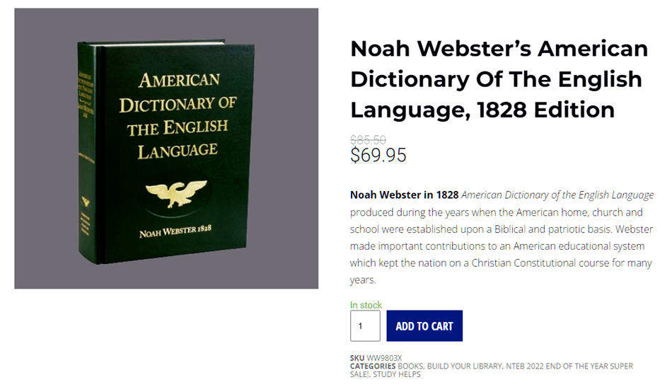 noah-webster-1828-dictionary-nteb-bible-believers-christian-bookstore-saint-augustine-florida