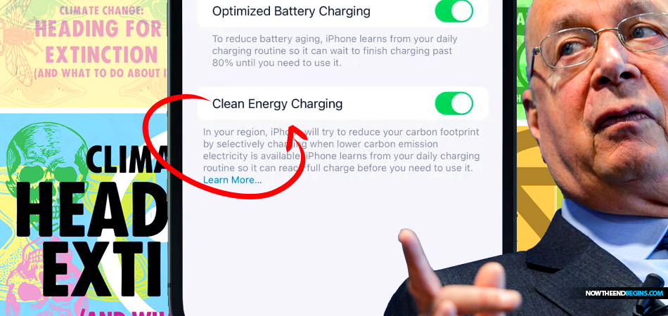 apple-ios-16-clean-energy-charging-sustainable-iphone-new-world-order-great-reset-climate-change-nazis