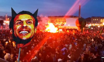 french-people-riot-after-emmanuel-macron-no-vote-legislation-move-march-2023-antichrist-paris