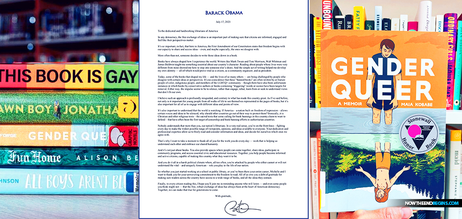 barack-michelle-obama-write-letter-to-librarians-defending-lgbtqia-grooming-recruiting-books-for-children-public-school-libraries