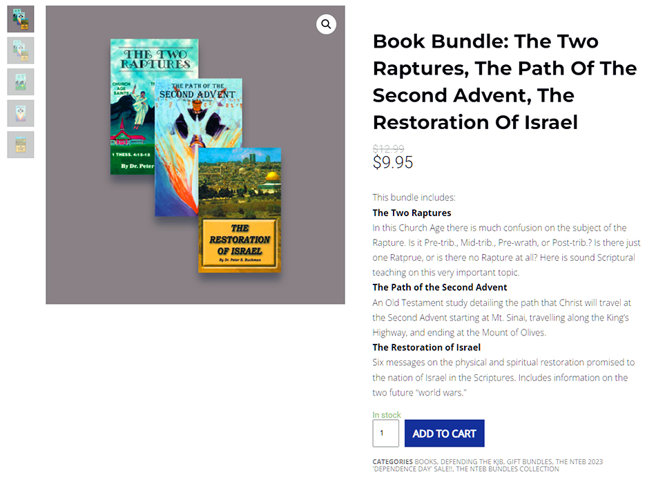 There Are 7 Raptures In Your King James Bible, And The Pretribulation Rapture Of The Church Before The Start Of Jacob’s Trouble Is Only One Of Them