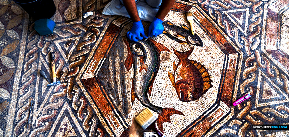 In The Megiddo Prison In Northern Israel Where The Battle Of Armageddon Will Be Fought, Lies A 2,000-Year Old ‘Jesus Fish’ Mosaic On The Floor