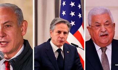 Blinken-Netanyahu-Abbas-Two-State-Solution-Israel-Palestine-normalize-relations-saudi-arabia-abraham-accords