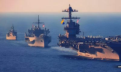 USS-Gerald-R-Ford-Carrier-Strike-Group-arrives-in-Eastern-Mediterranean-Sea-gaza-hamas-jews-israel-wwIII