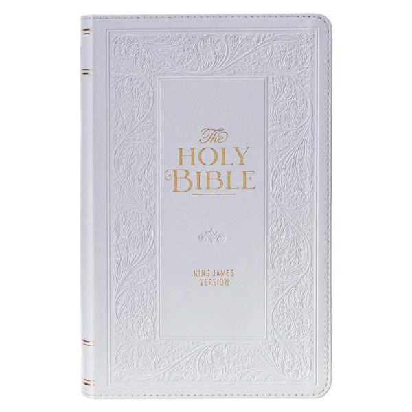 The Holy Bible Deluxe Gift Bible - White - Image 4