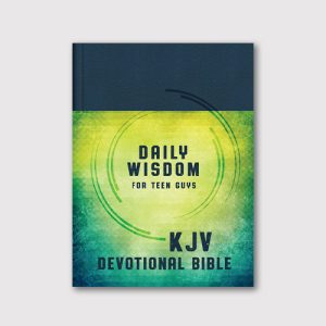Daily Wisdom Teen Boys KJV Devotional Bible Cover