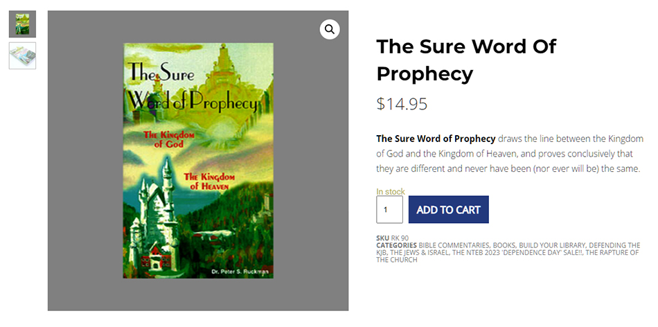 sure-word-of-prophecy-peter-ruckman-nteb-christian-bookstore-saint-augustine-florida-king-james-bible