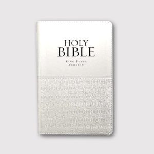 The Holy Bible Deluxe Gift Bible in White