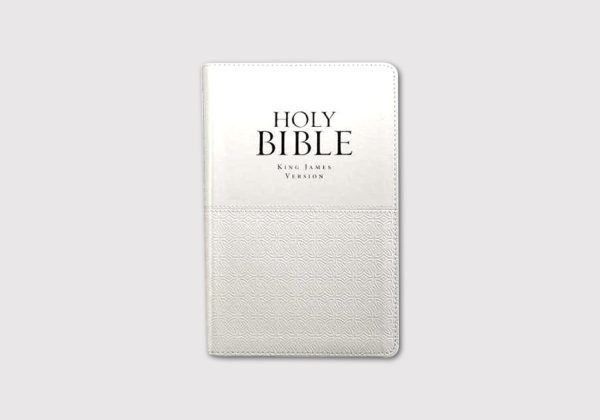 The Holy Bible Deluxe Gift Bible - White - Image 2