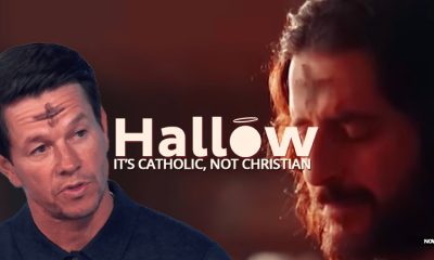 hallow-prayer-app-is-roman-catholic-not-for-christians-mark-walberg-jonathan-roumie