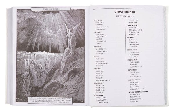 Family Bible – KJV White Faux Leather Hardcover - Image 3