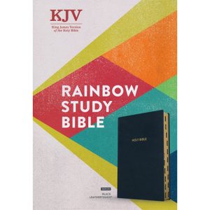 KJV Rainbow Study Bible Indexed