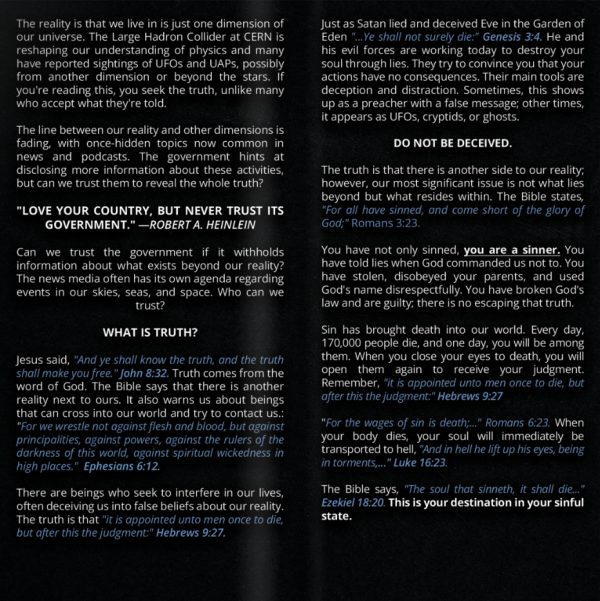 'What Lies Beyond The Veil?' Gospel Tract - Pack Of 50 - Image 2