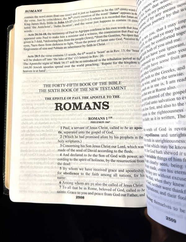 KJV Note Takers First Mention Study Bible Large Print Lambskin - Kevin Mann - Image 2